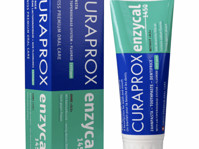 Зубная паста CURAPROX ENZYCAL 75 мл. 1450PPM